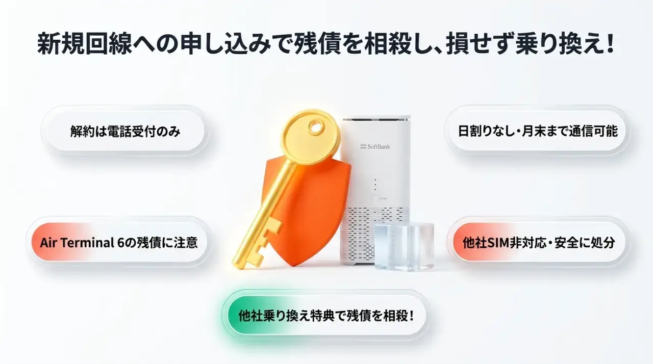 まとめ ▶ 解約費用と端末の使い道を把握してスムーズに乗り換え