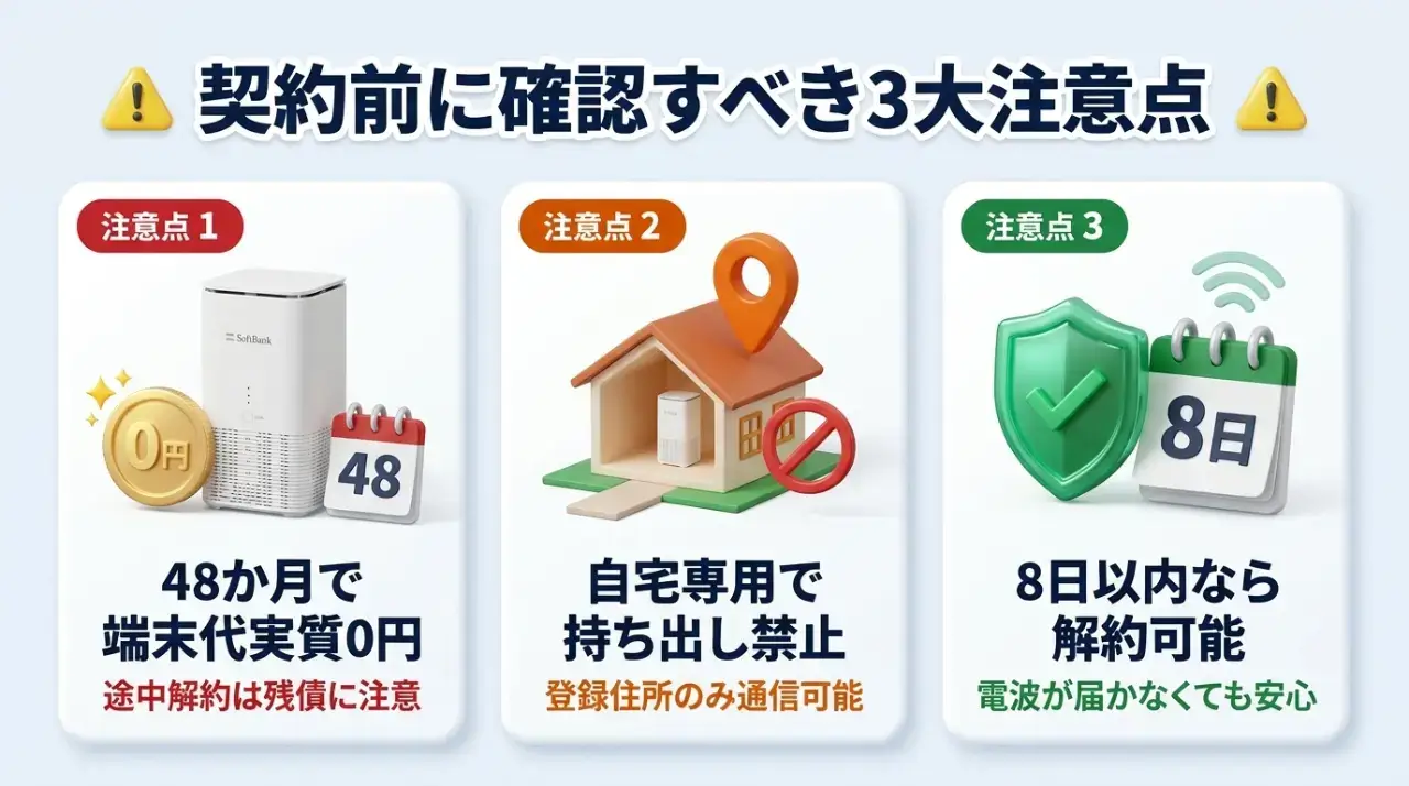 モバレコAirを申し込む前に確認すべき注意点と残債ルール