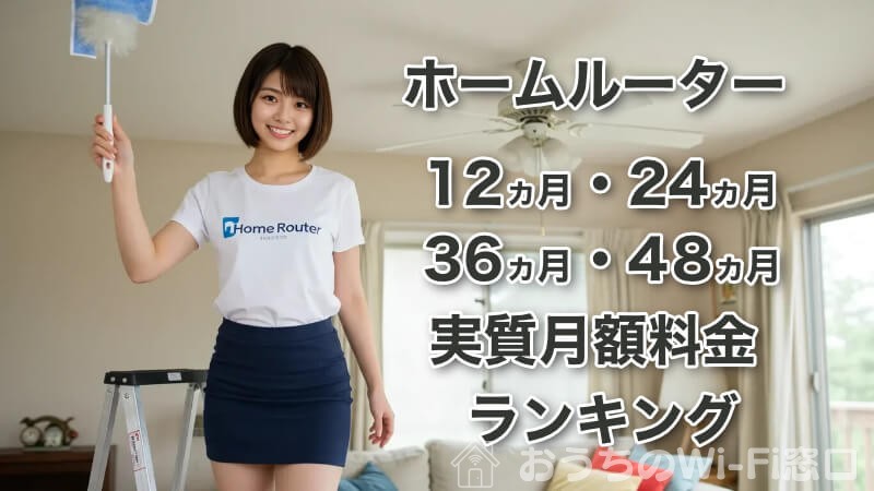家で大掃除をしている若い日本人女性