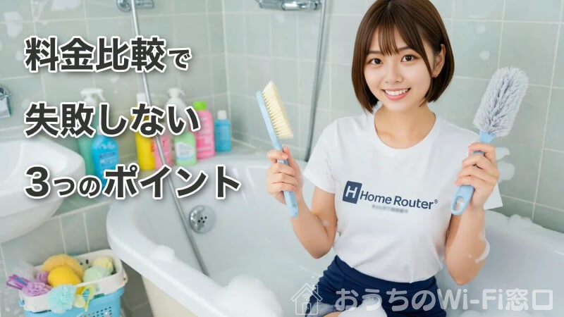 家で大掃除をしている若い日本人女性