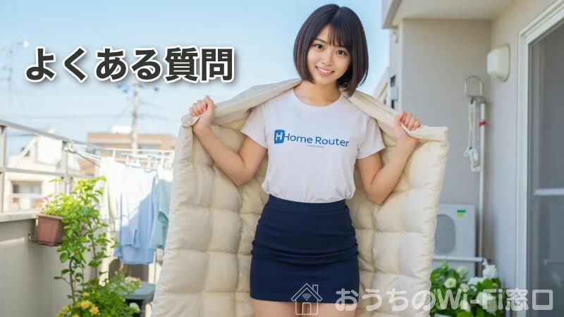 家で大掃除をしている若い日本人女性