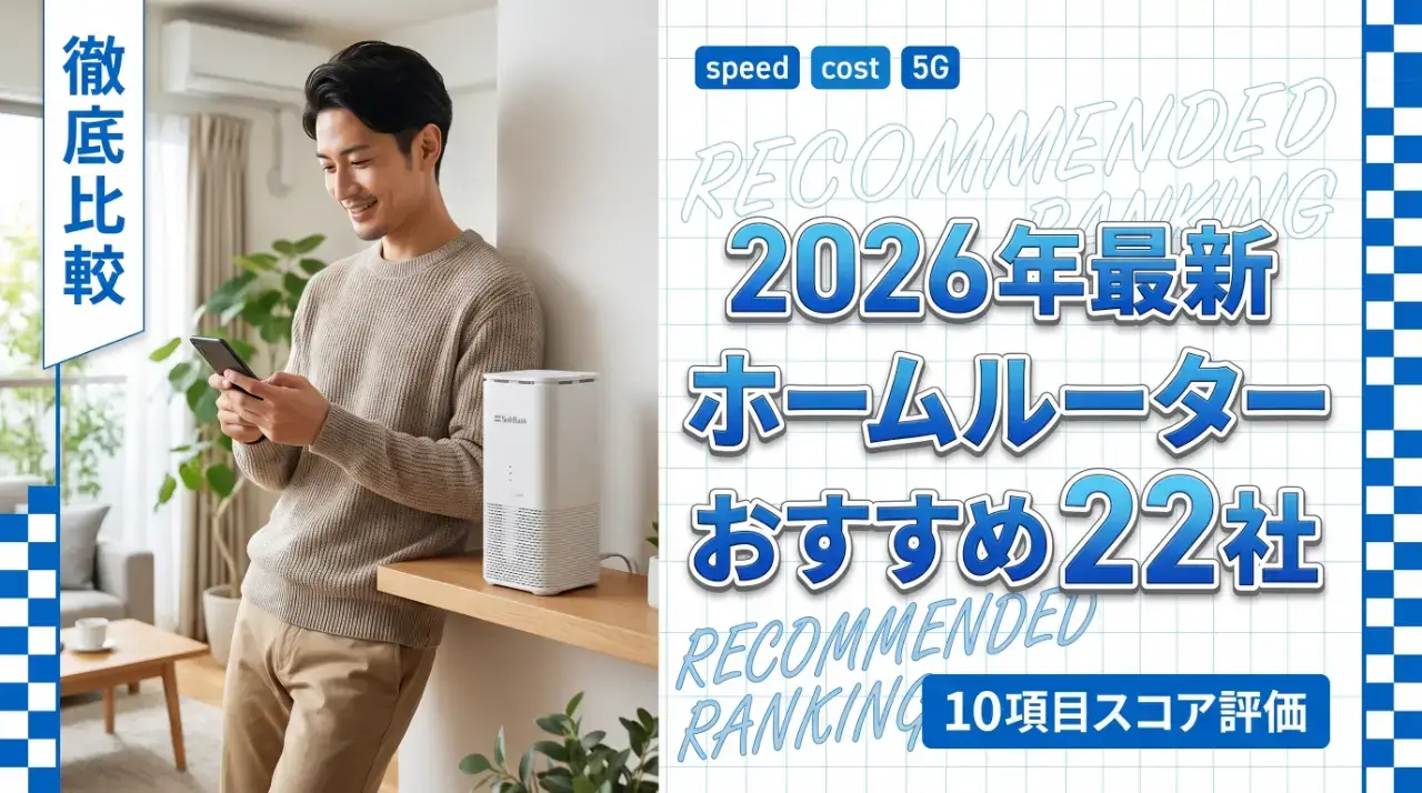 ホームルーター　22サービスのランキング詳細