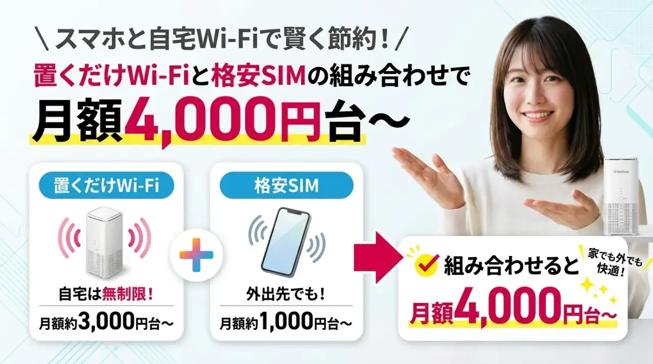 通信費を劇的削減!大手無制限プランと自宅Wi-Fiの比較