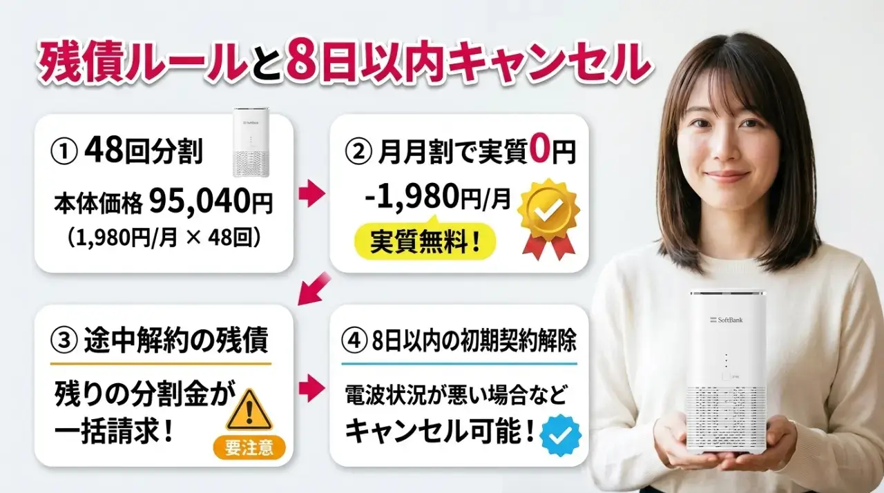 契約前に要確認!Airターミナル6の最新価格と残債ルール